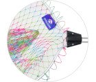 AQUA MARINE - Telescopic Fishing Nylon Colorful Braided Net (210cm)